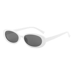 Vintage Oval Plastic Sunglasses