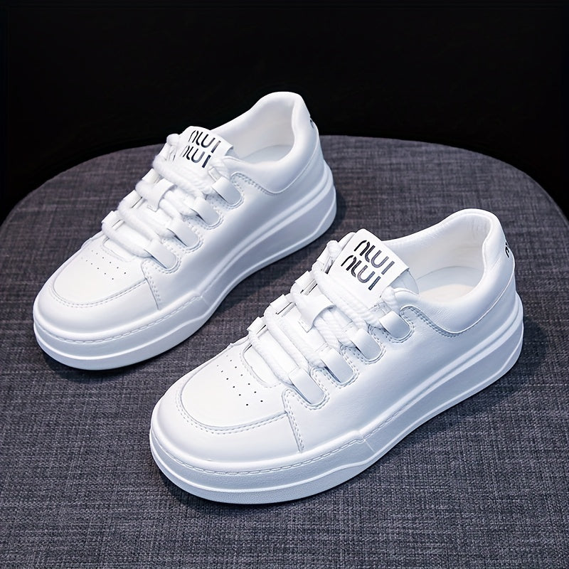 Thick Sole Skate Shoes Lightweight Casual Sports Sneakers