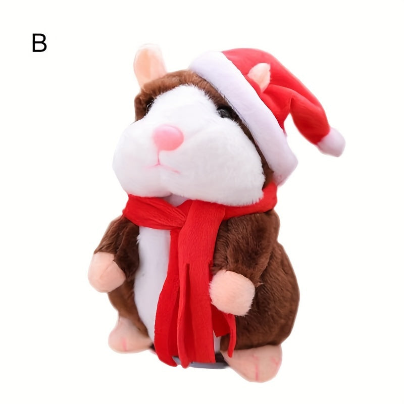Talking Hamster Plush Toy Recording Plush Interactive Toy Christmas Gift