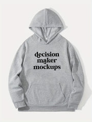 Men's Graphic Print Hoodie Streetwear for Winter Fall