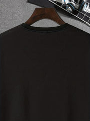 Pattern Print Men's Sports T-shirt Graphic Tee Summer Outdoor Clothes