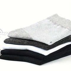 Men's Spring and Summer Mesh Socks - Thin Breathable Mid-Calf Socks