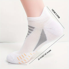 Men's Athletic Ankle Socks for Sports Running Cycling