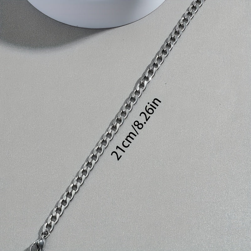 Stainless Steel Chain Men's Bracelet