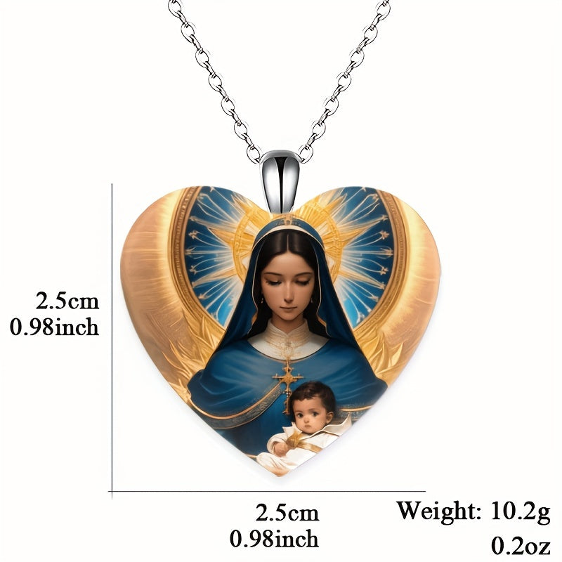 Heart Shaped Pendant Necklace Women Jewelry Christmas Easter Gift