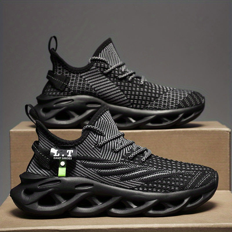 Men's Knitted Breathable Comfy Sneakers For Running