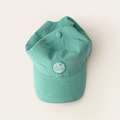 Embroidered Round Label Couple Daily Duck Tongue Cap Sunshade Baseball Soft Top