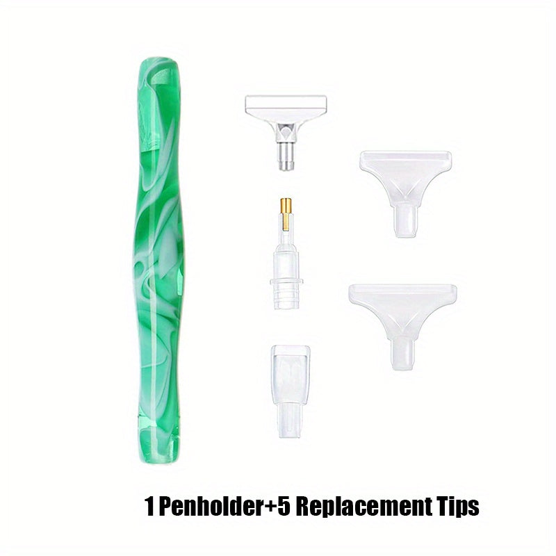 Colorful Resin Diamond Painting Pen DIY Diamond Painting Supplies