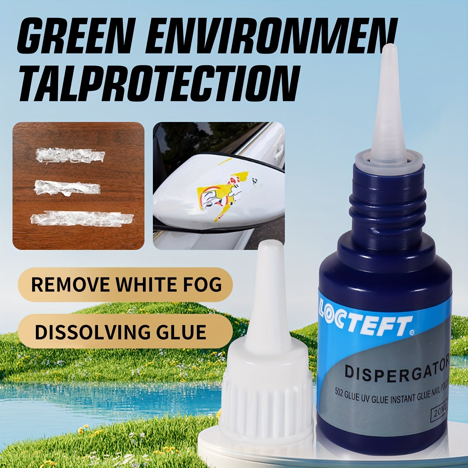 20ml Adhesive Remover 502 Cleaner for Screens, Furniture, Floor