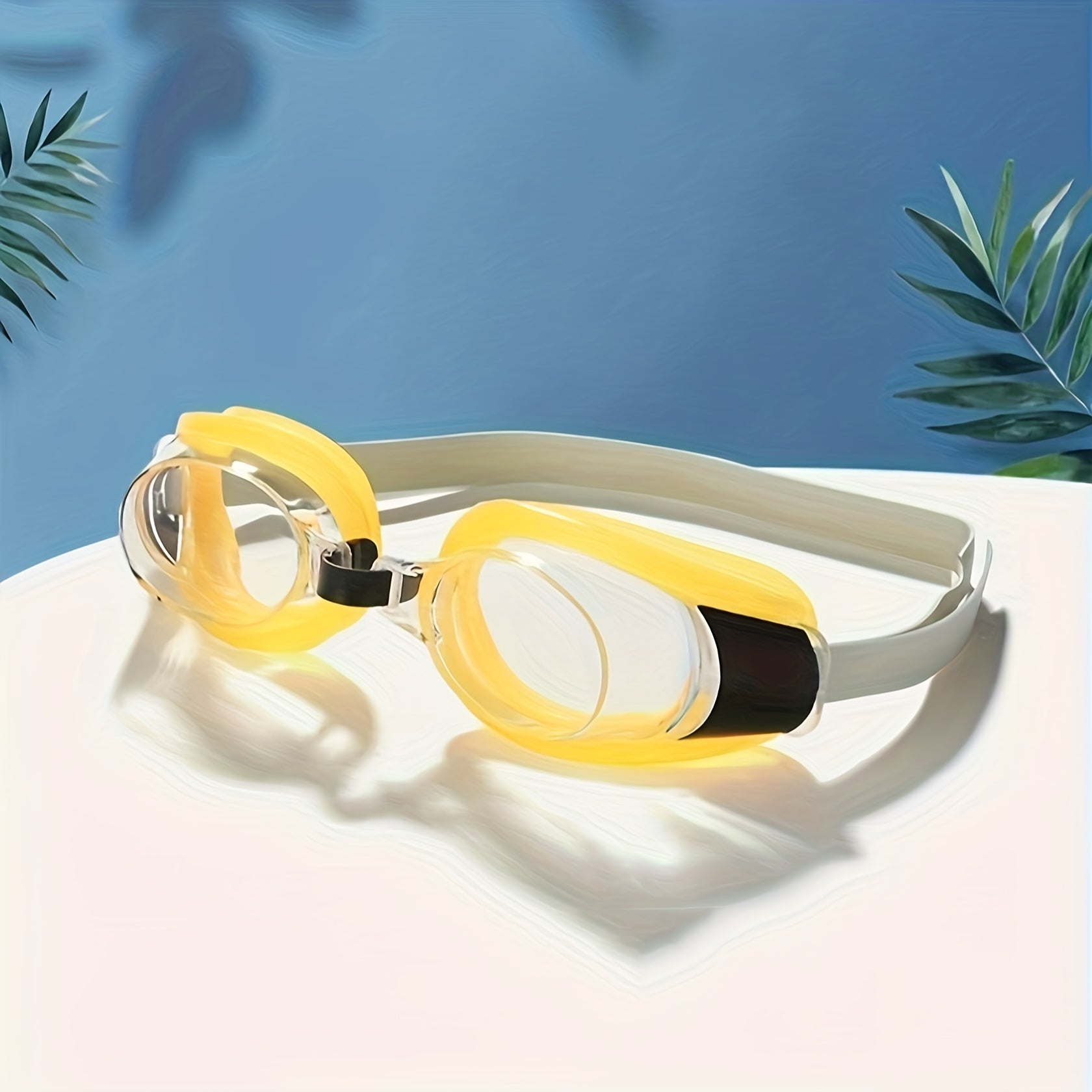 Adjustable Swimming Diving Goggles For Adults Waterproof Anti fog