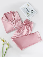 Casual Soft Pajamas Long Sleeve & Pants Pj Sets Womens Loungewear