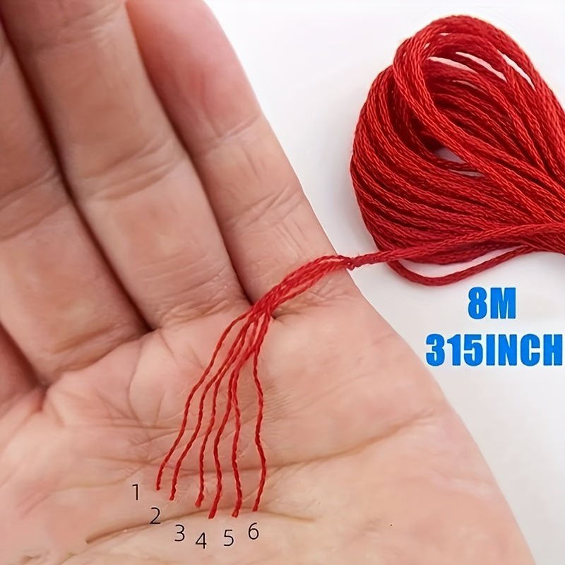 50-100pcs DIY Cross Stitch Thread Embroidery Thread Winder