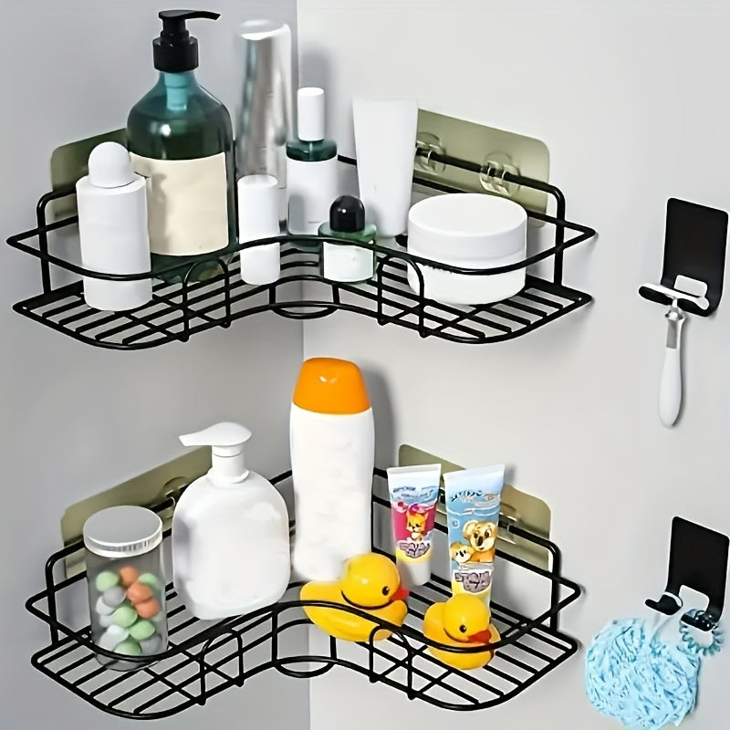 Stylish Bathroom Shelf & Kitchen Organizer with Shower Caddy