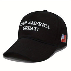 Flag Embroidery Baseball Cap Couple Sun Hat