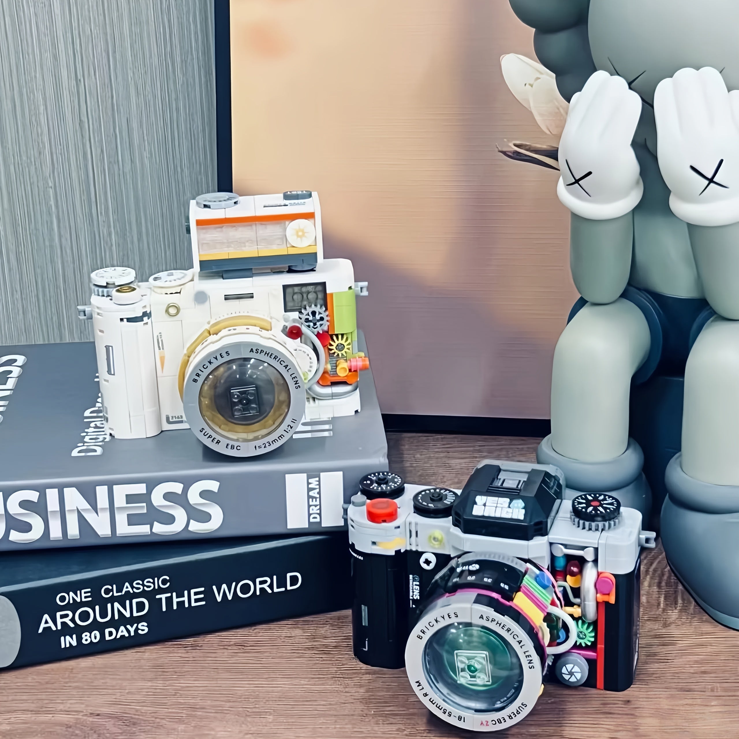 Camera Building Blocks Set Retro Style Collection Art Suitabl