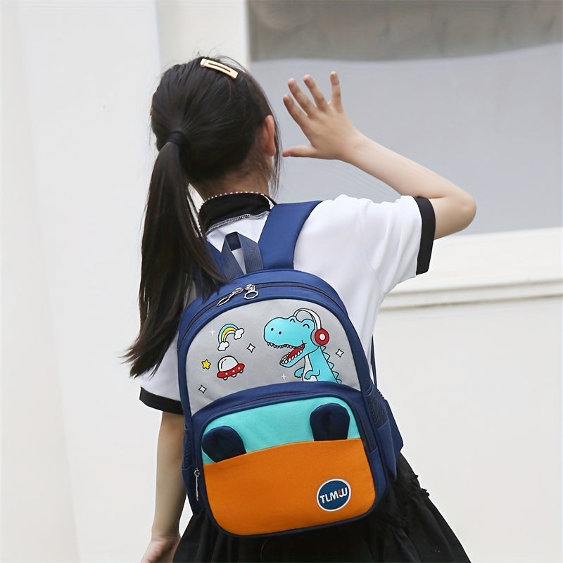 Kids Astronaut Bear Dinosaur Backpack Lightweight Breathable Travel Bag