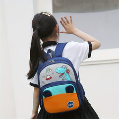 Kids Astronaut Bear Dinosaur Backpack Lightweight Breathable Travel Bag
