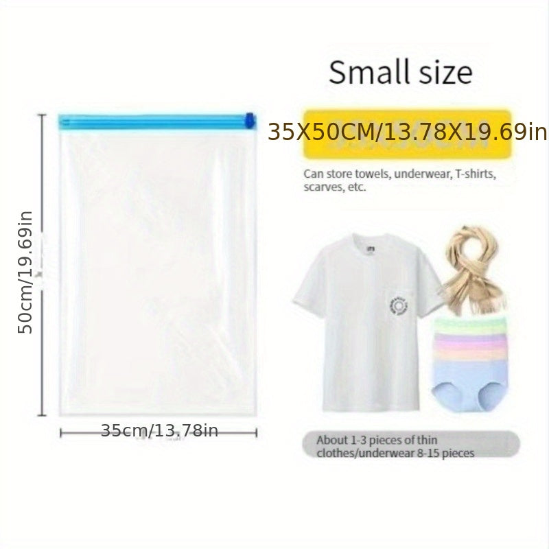 Vacuum Compression Travel Organizer Bag Wet Dry Separation Bag
