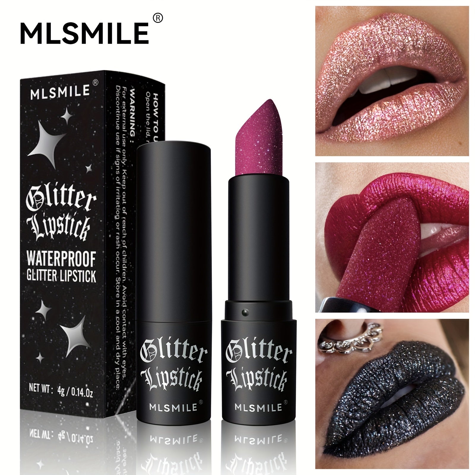 7 Shimmer Metallic Lip Gloss Long Lasting Lipstick