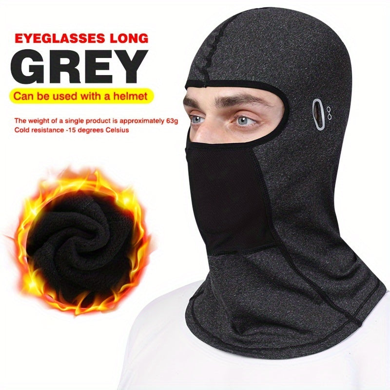 Windproof Fleece Balaclava for Winter Sports