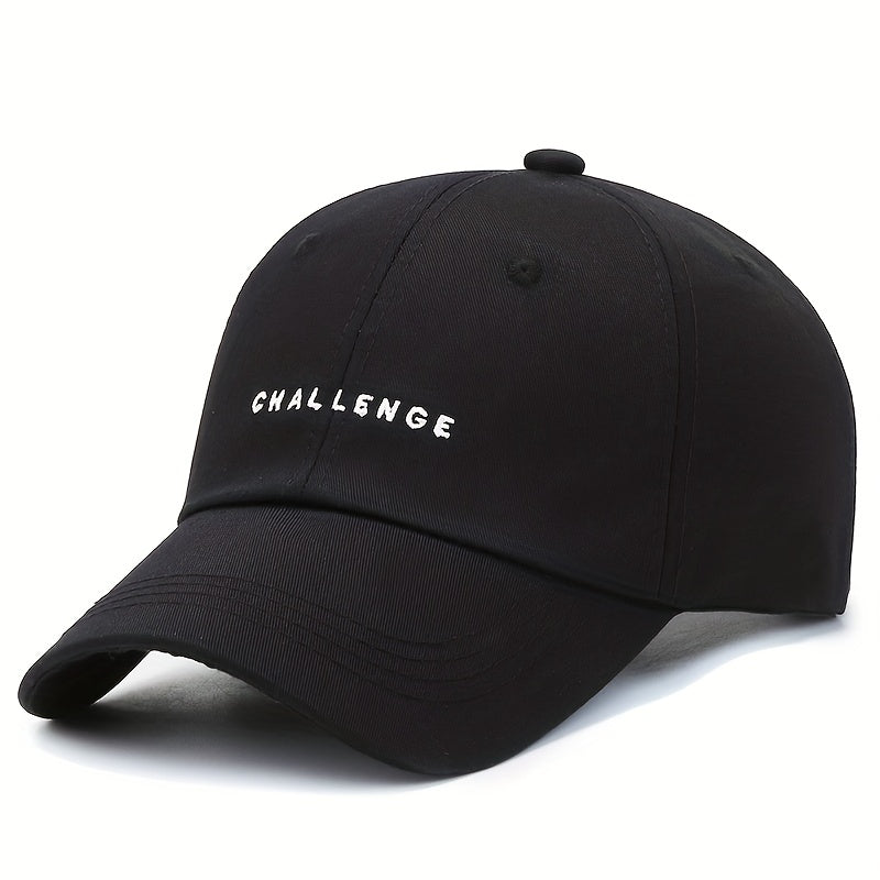 Embroidery Couple Baseball Cap Solid Casual Dad Hat Unisex Sunscreen Sports Hat