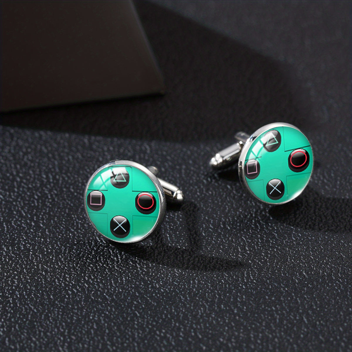 Men's Video Game Controller Button Cufflinks