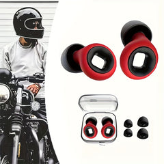 Motorcycle Earmuffs Soft Reusable Silicone Earmuffs for Riders