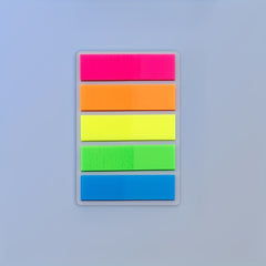 500 Sheets PET Fluorescent Index Stickers Student Creative Mark