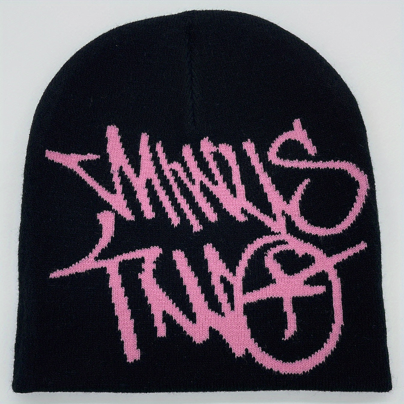 Jacquard Hip Hop Knitted Hat Warm Street Outdoor Cap