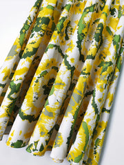 Women's Plus Tie Dye Print High Waist A line Skirt