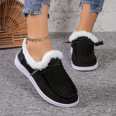 Women's Non slip Warm Sneakers Low Top Sport Shoes