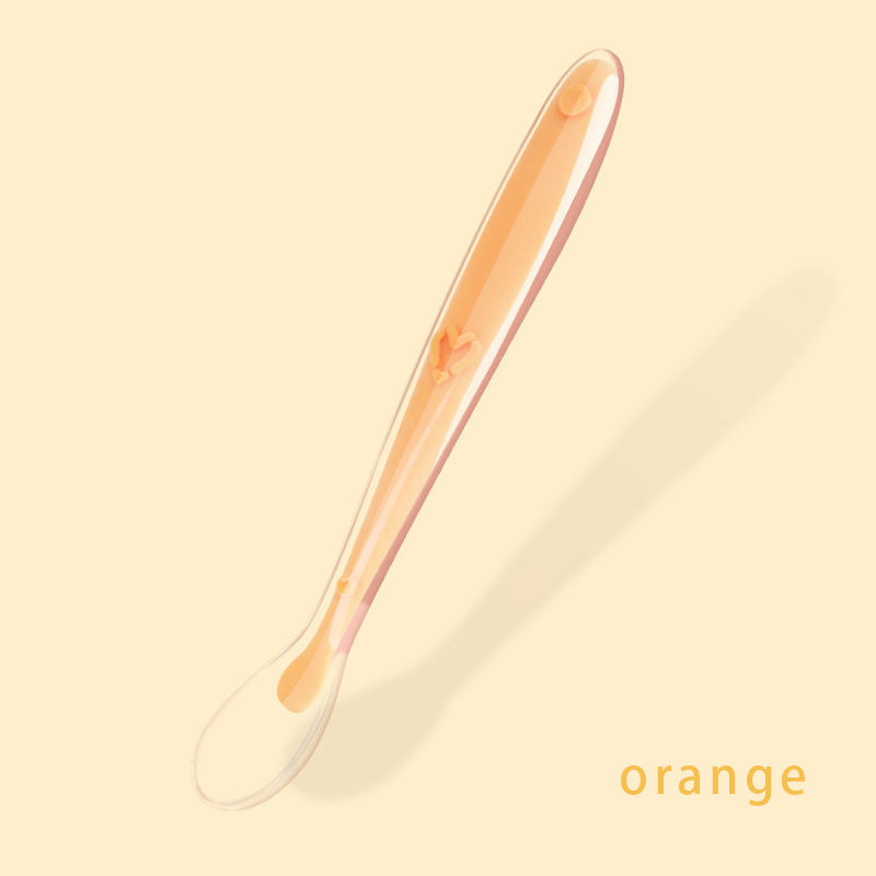Children's Silicone Spoons for Baby's Tableware