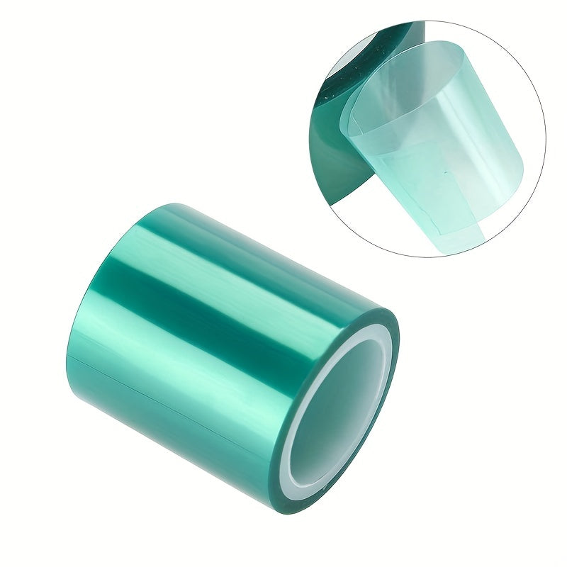 5m High Temp Resistant Green Tape For DIY UV Epoxy Resin Mold