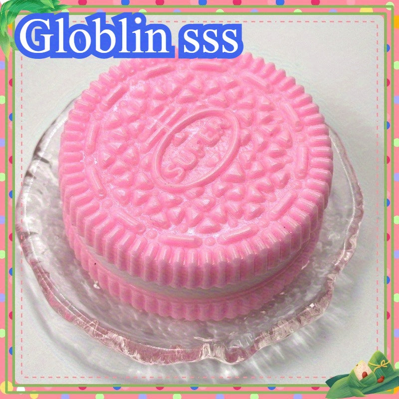 Soft Relax Squeeze Toy Cookie Sandwich Sensory Fidget Gadget Squishy