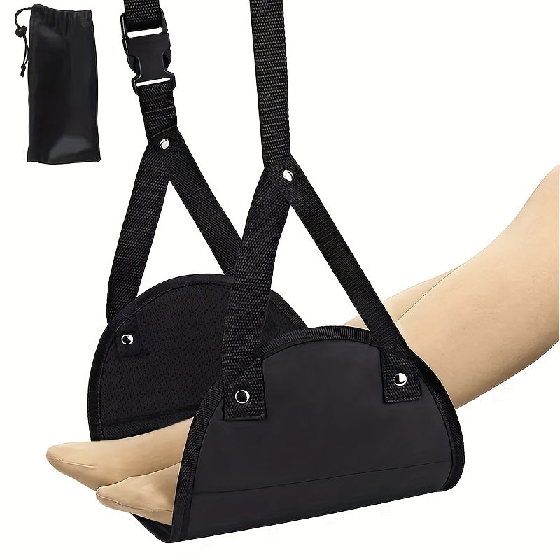 Portable Travel Footrest Airplane Footrest Adjustable Height Foot Rest