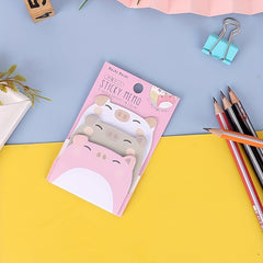 Cartoon Animal Sticky Notes 45 Sheets