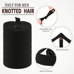 30pcs Ribbon Hair Tie No Crease Hair Ring Hair Accessories Women Men