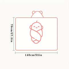 Soft & Warm Toddler Baby Hooded Towel for Newborns Infants & Toddlers