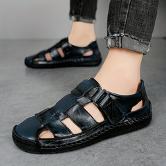 Men's Vintage Slip On Outdoor Sandals Summer Hiking Shoes