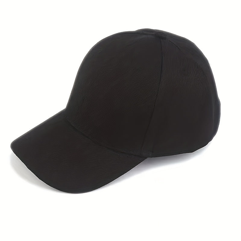 Solid Baseball Cap Unisex Sunshade Couple Dad Hats Lightweight Sun Hats