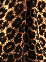  Leopard Print Tankini Set - Top & Shorts Swimsuit