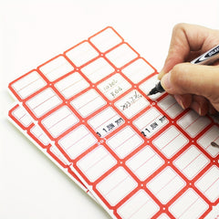 10 Sheets Self-Adhesive Label Stickers for Handwritten Marking