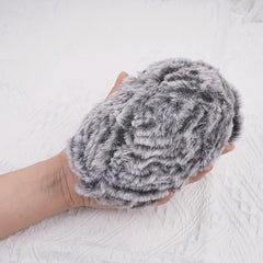 Soft Mink Fleece Yarn for DIY Knitting Crochet Hand Knitted Projects
