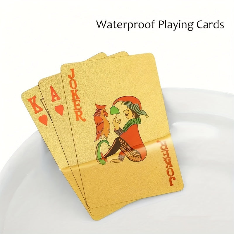 54pcs Waterproof Plastic Playing Cards Christmas Halloween