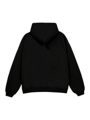 Cartoon Flower Print Hoodie Men's Casual Pullover Hooded Sweatshirt