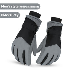 Warm Fleece Ski Gloves Touch Screen Waterproof Outdoor Sports Gloves