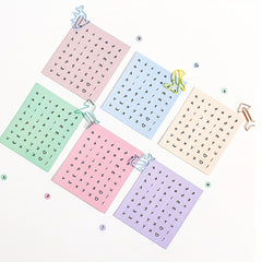 Lowercase Letter Stickers English Alphabet Number Sticker