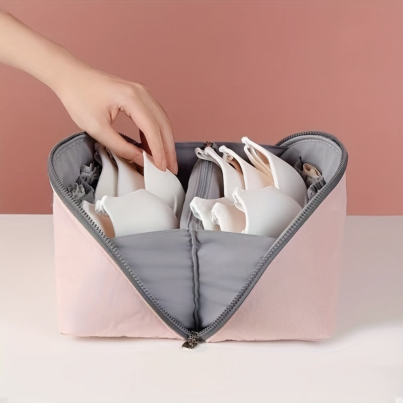 Lightweight Portable Clothes Storage Bag with Multiple Compartments