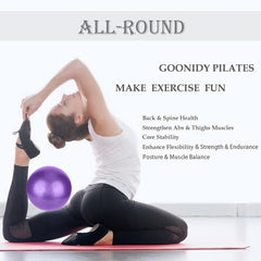 Mini Curve Exercise Ball for Pilates & Balance Training