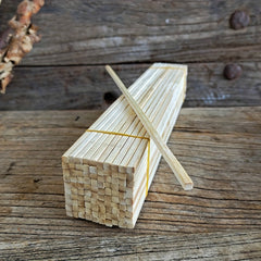 10pcs 11.81in Bamboo Strips for DIY Model Building Construction